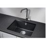 Кухонная мойка GRANULA GR-5551 шварц (черный металлик) 5551 SHBAPC